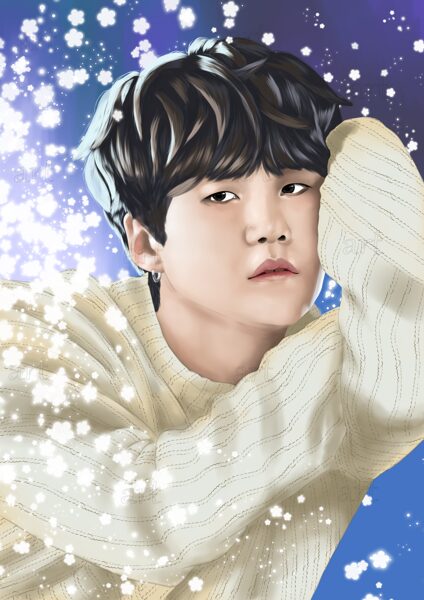 „BTS Suga“ (print)“