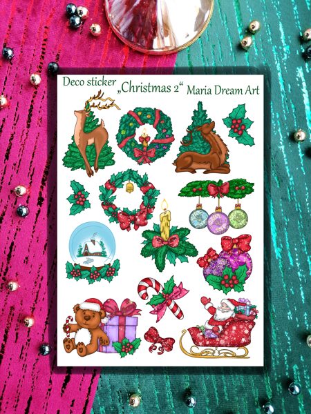 „Christmas 2“(Deco sticker)